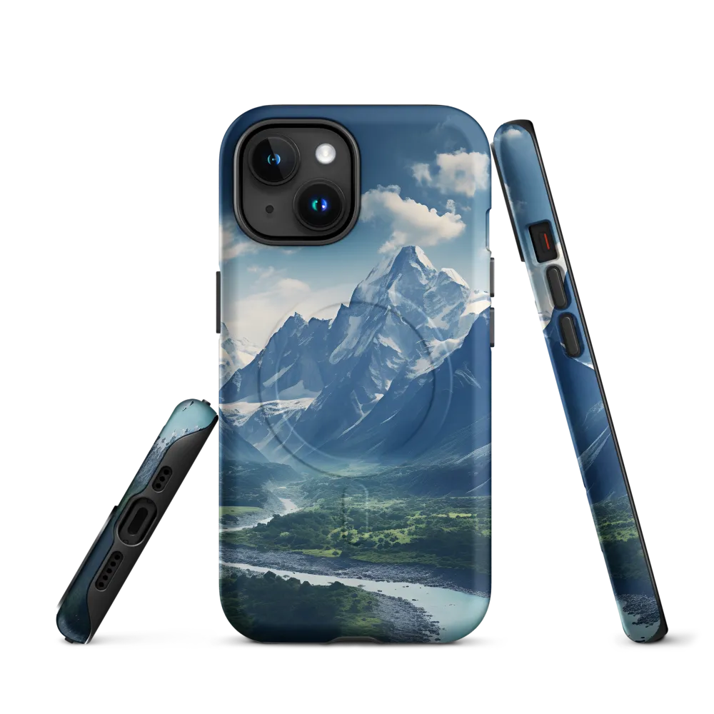 Majestic Serenity: A Landscape of Mountains and Rivers