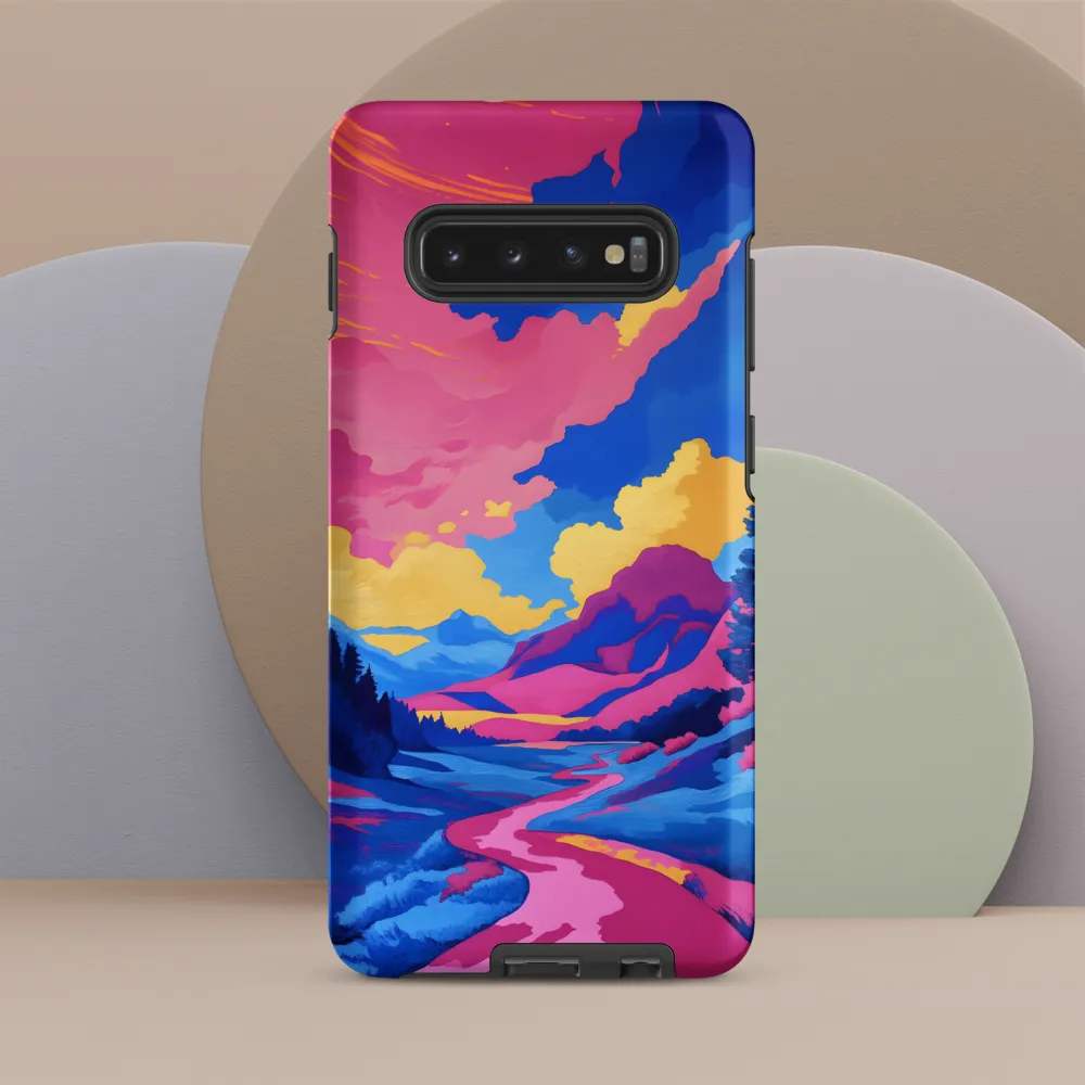 Dreamscape: The Serene River | Phone Case |  S10 Plus | Tough Case | Matte