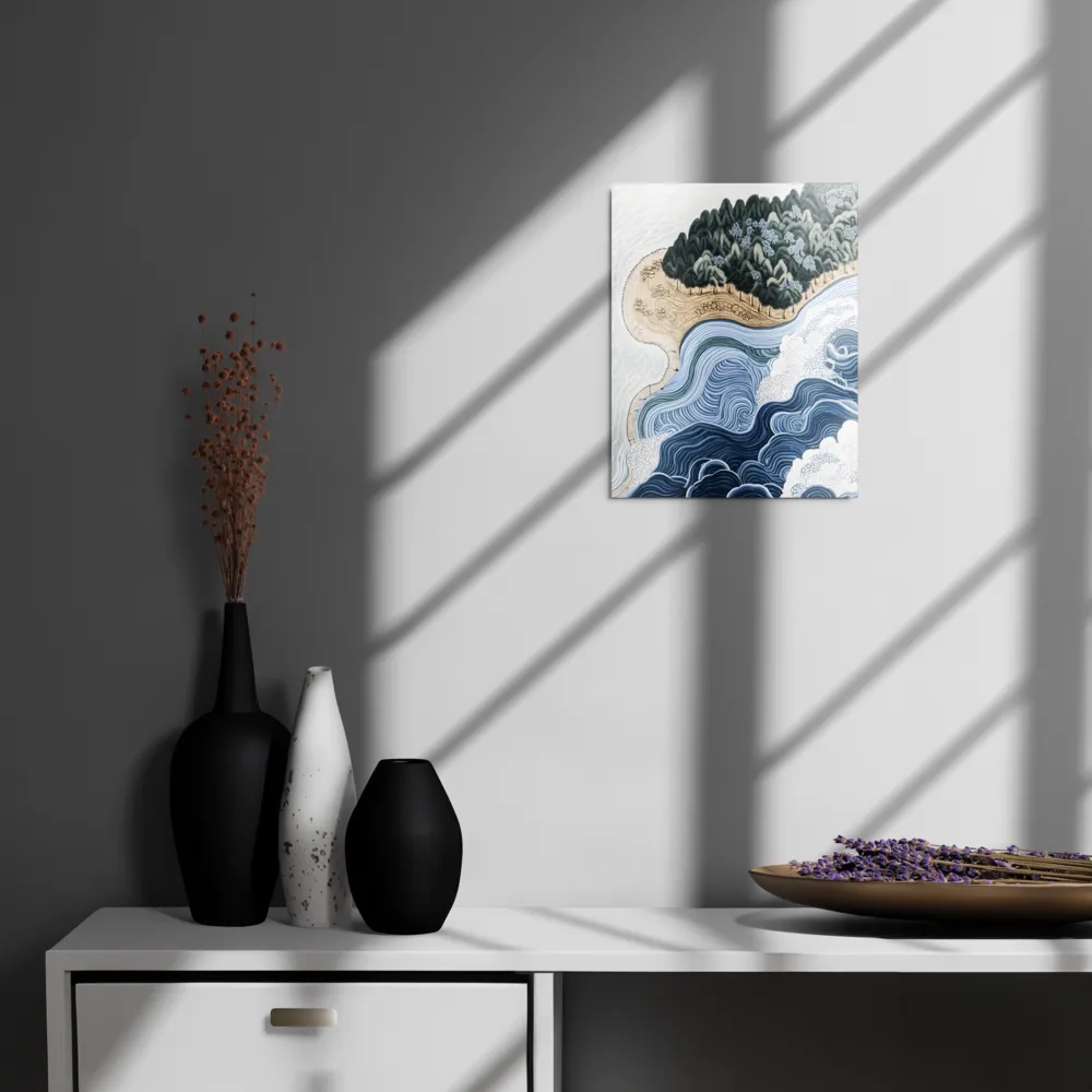 Oceanic Harmony: A Tranquil Landscape