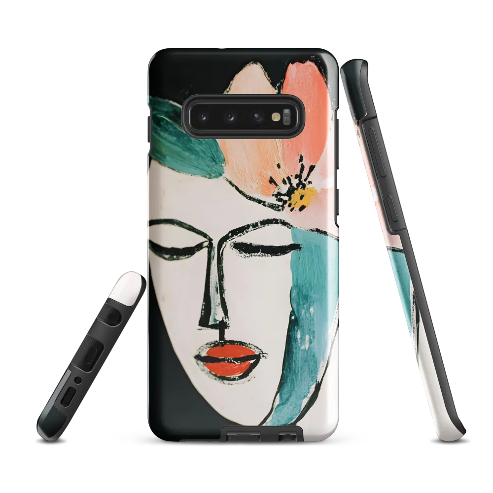 Elegance in Bloom | Phone Case |  S10 Plus | Tough Case | Glossy