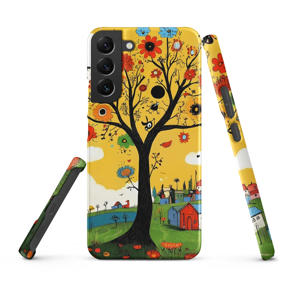 Whimsical Blooms of Life | Phone Case |  S22 Plus | Snap Case | Matte