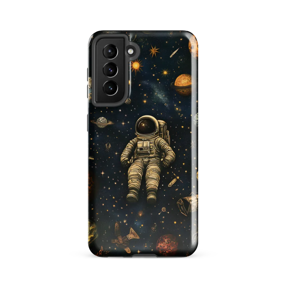 Cosmic Voyage: An Astronaut's Solitude