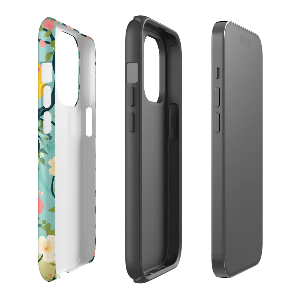Harmony in Bloom | Phone Case |  14 Pro | Tough Case | Matte