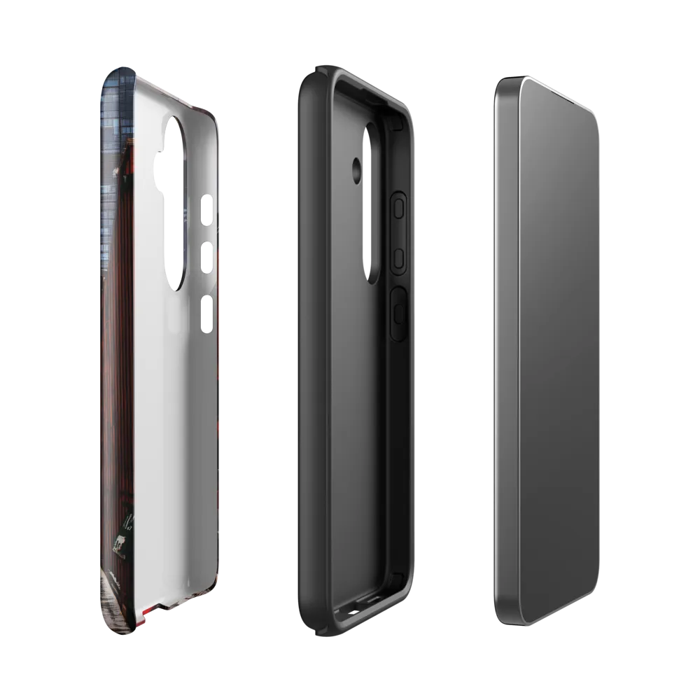 Winter's Urban Embrace | Phone Case |  S24 | Tough Case | Glossy