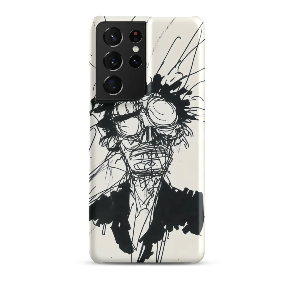 Chaos in Ink | Phone Case |  S21 Ultra | Snap Case | Matte