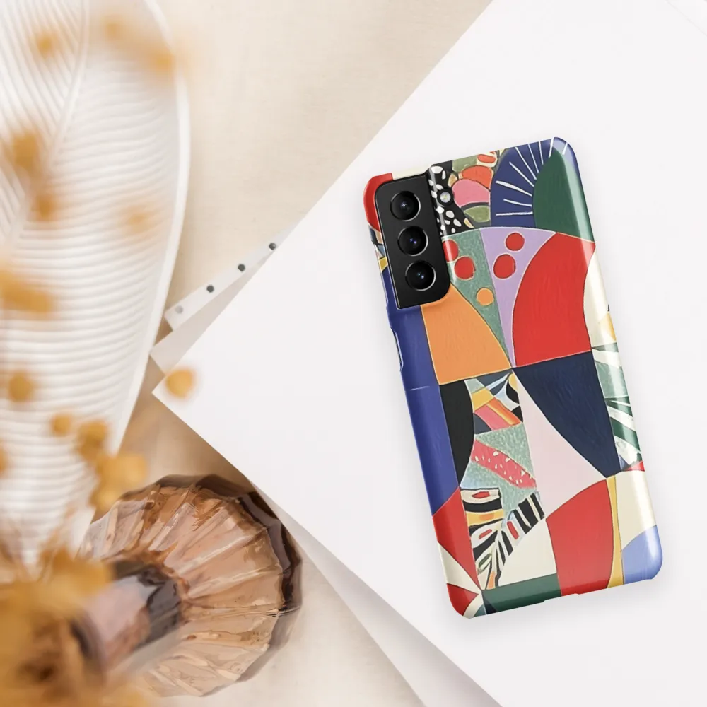 Dynamic Mosaic Symmetry | Phone Case |  S21 Plus | Snap Case | Glossy