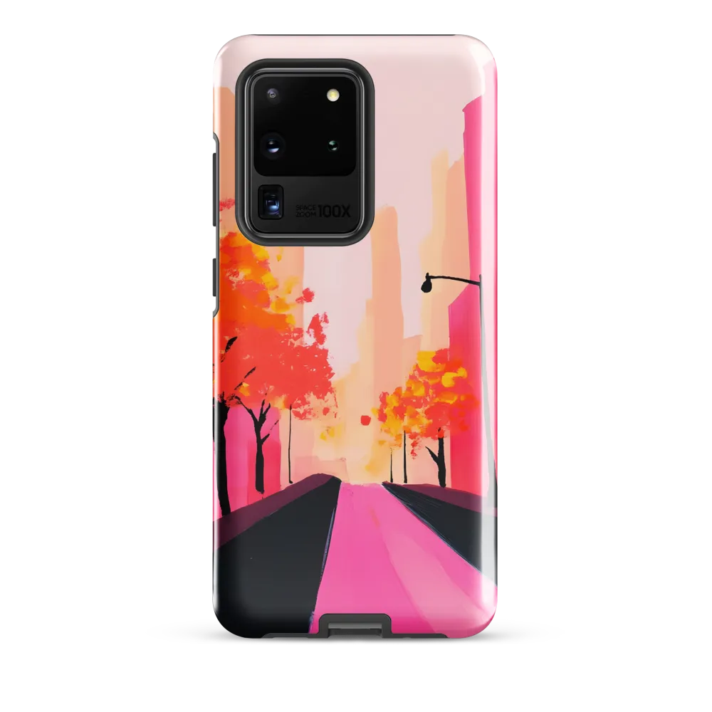 Autumn Serenity in the City | Phone Case |  S20 Ultra | Tough Case | Glossy