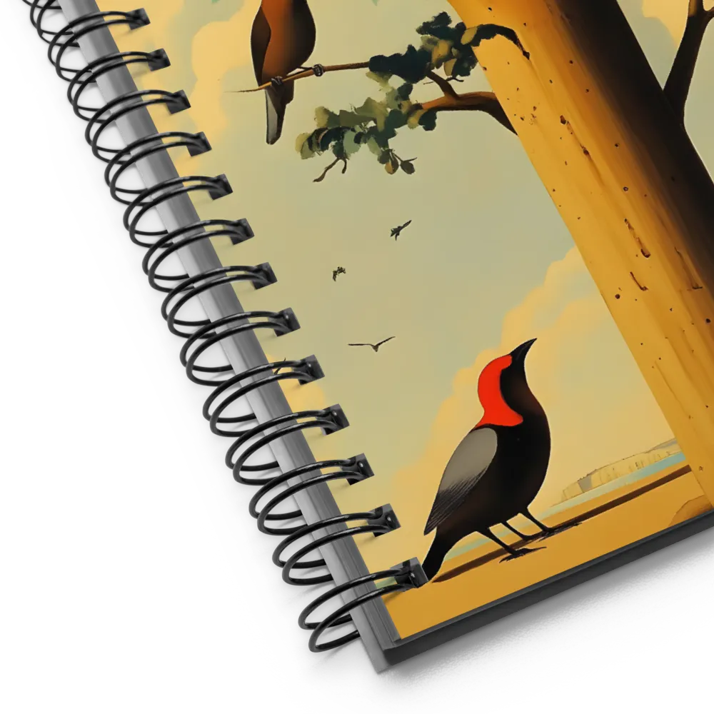 Avian Harmony | Spiral Notebook