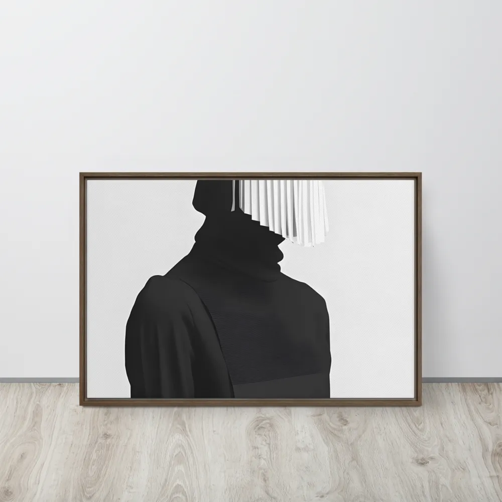 Veil of Mystery | Canvas with Brown Frame | 20″×30″