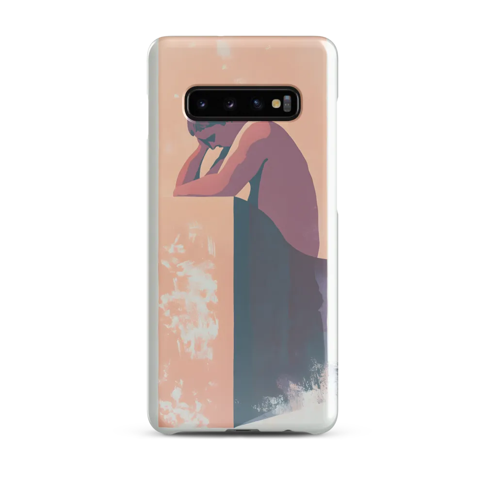 Contemplation in Solitude | Phone Case |  S10 Plus | Snap Case | Glossy