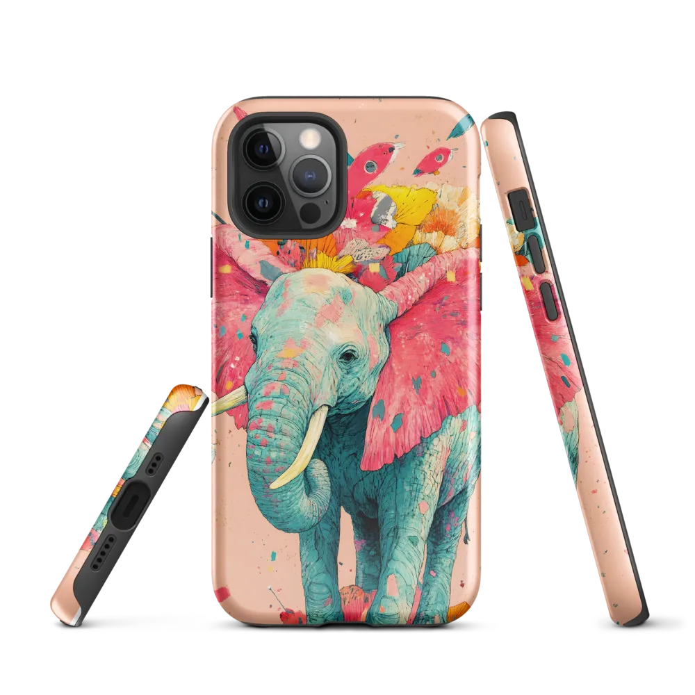 Whimsical Elegance: The Floral Elephant