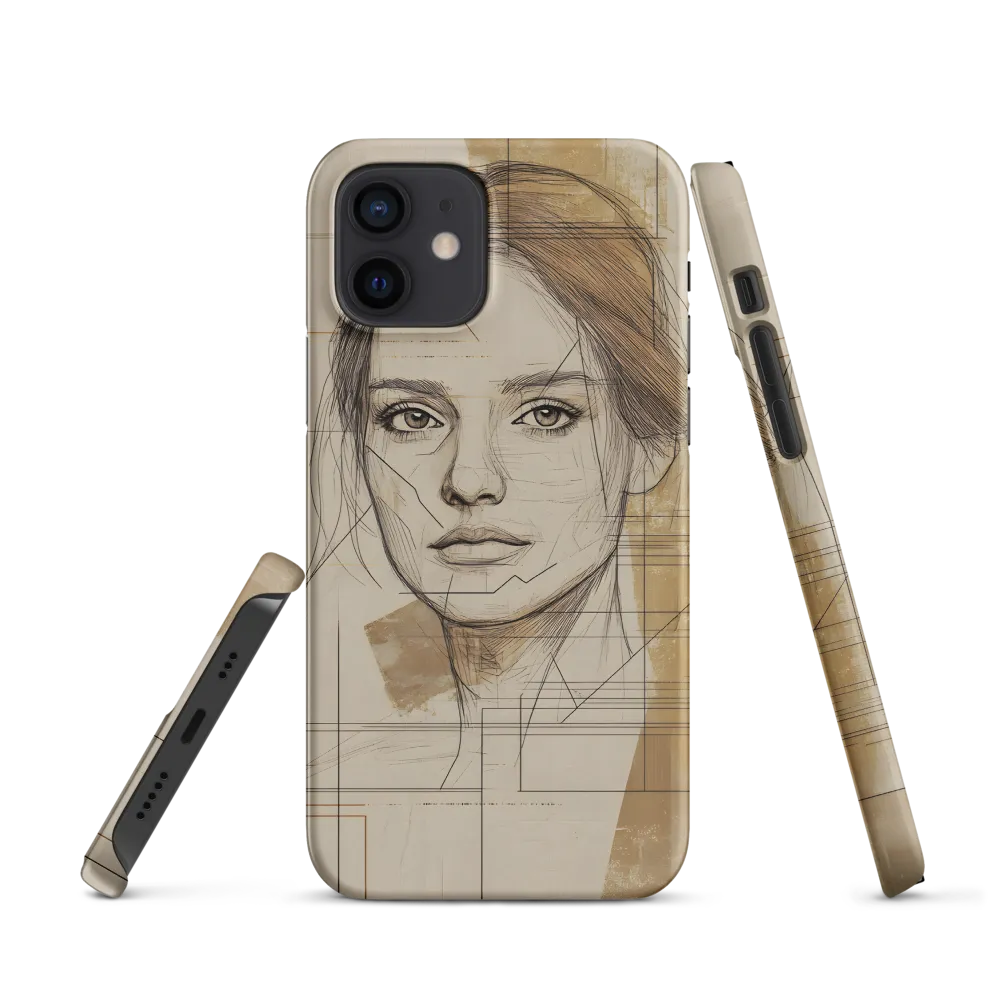 Geometric Elegance: A Modern Portrait