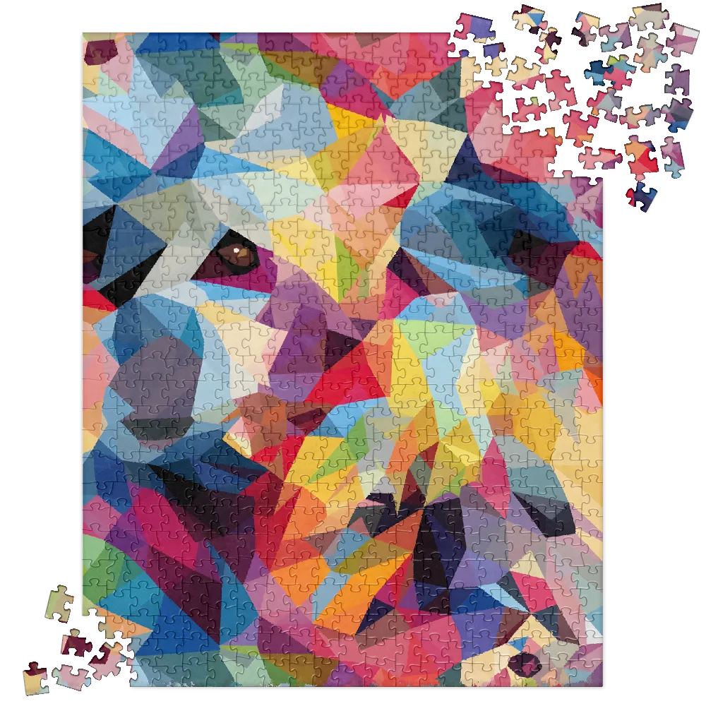 Playful Geometry: The Bear's Face