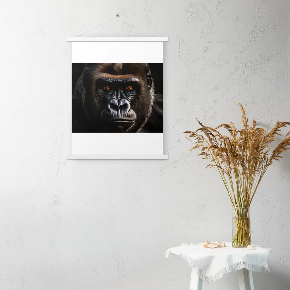 Majestic Gaze | Poster With White Wood Hanger | 18″×24″