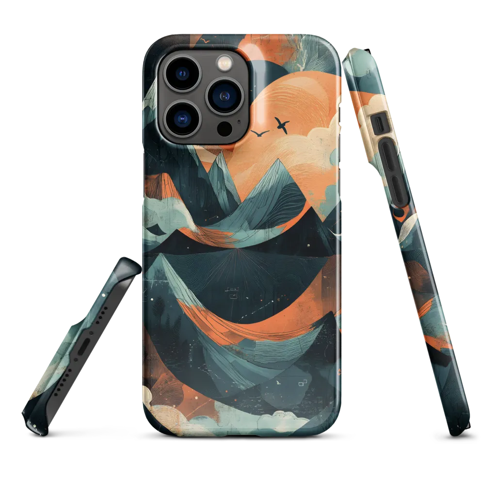 Ethereal Mountain Dreams | Phone Case |  14 Pro Max | Snap Case | Glossy
