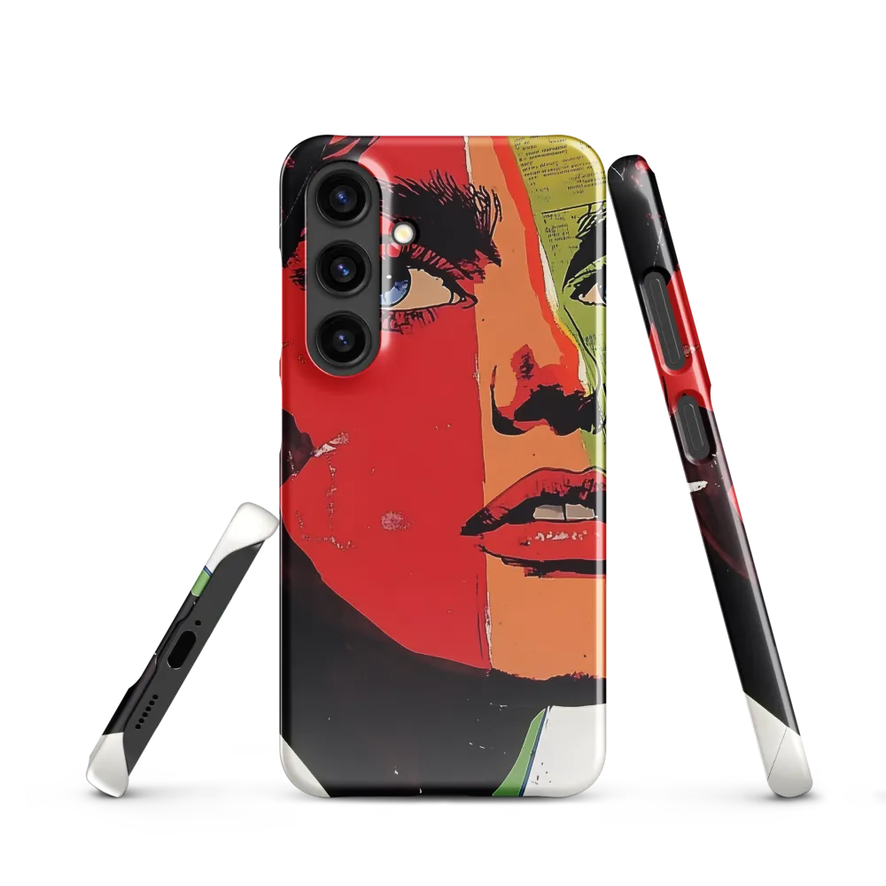 Vibrant Expressions: A Pop Art Portrait