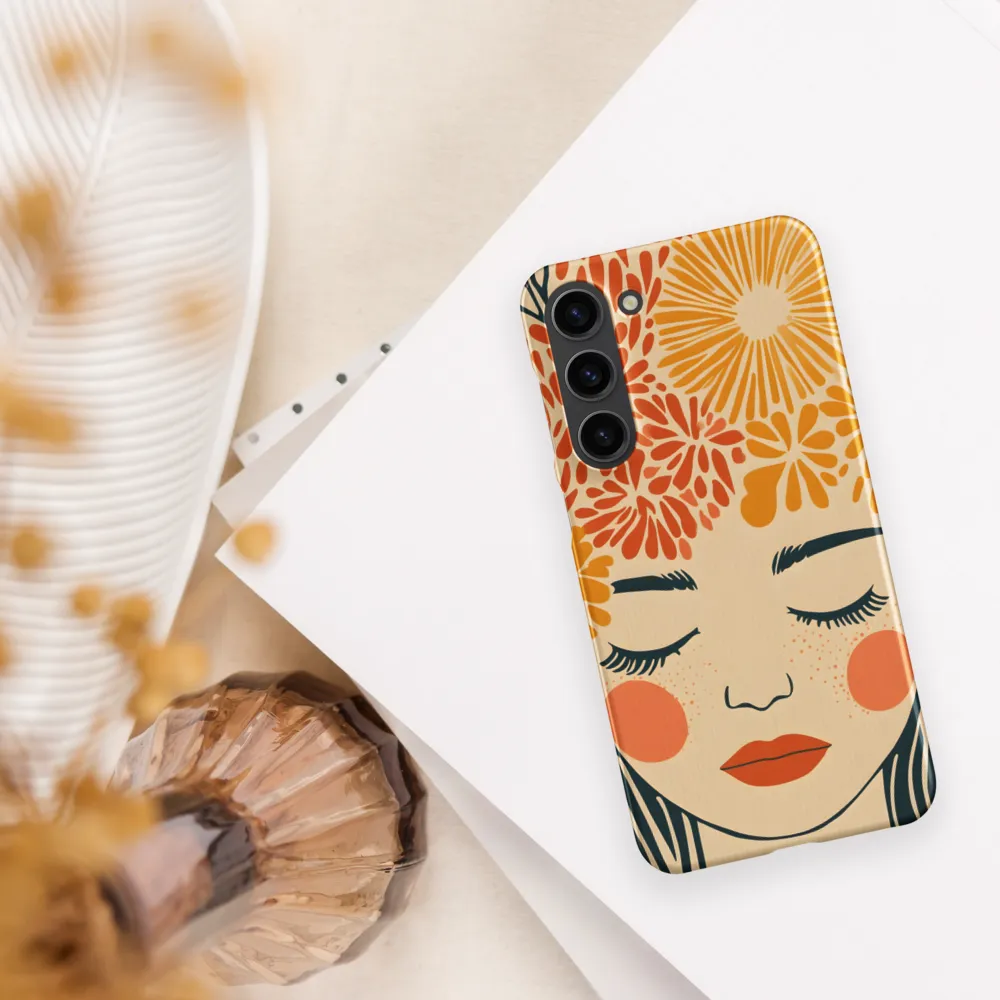 Serenity in Bloom | Phone Case |  S23 Plus | Snap Case | Matte