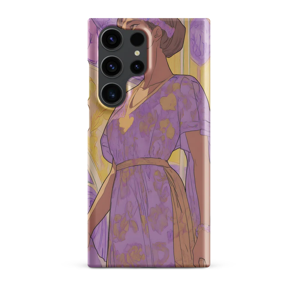 Elegance in Floral Harmony | Phone Case |  S23 Ultra | Snap Case | Matte