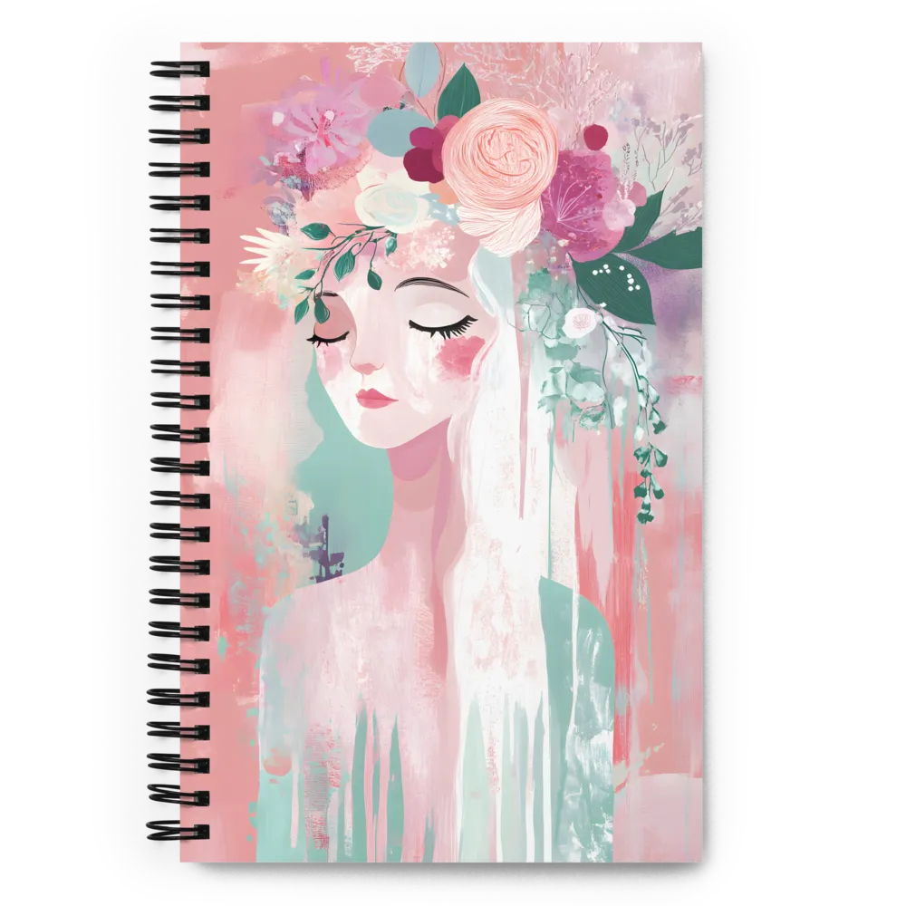 Whispers of Serenity | Spiral Notebook