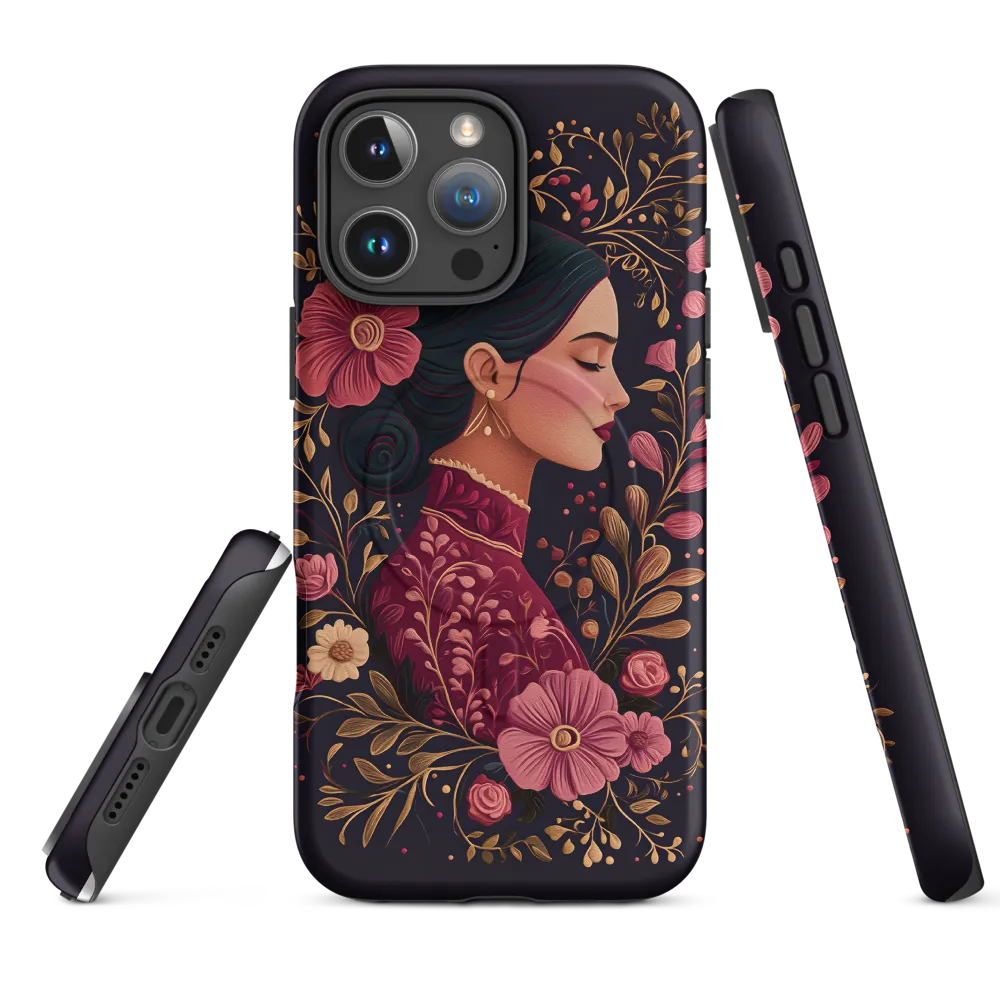 Portrait of Serenity | Phone Case |  16 Pro Max | MagSafe® Tough Case | Matte