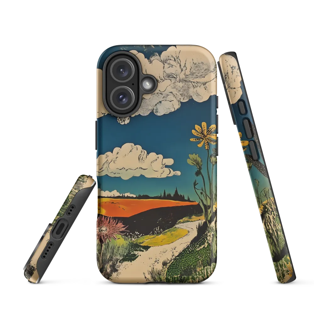 Surreal Blooming Landscape | Phone Case