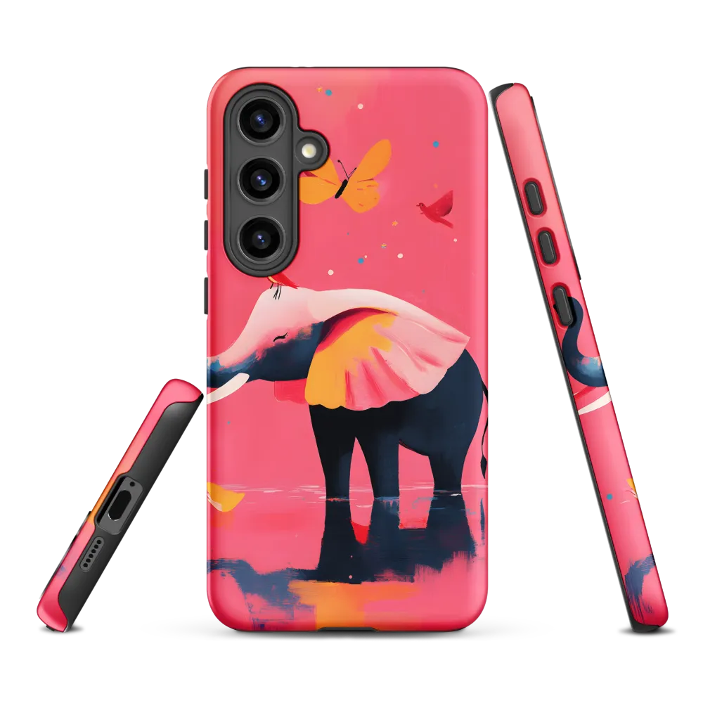 Whimsical Serenity: The Playful Elephant