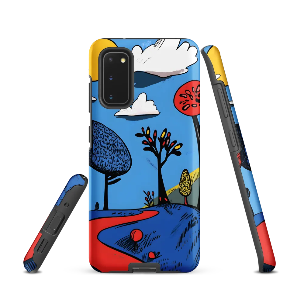 A Playful Journey Through Whimsical Woods | Phone Case |  S20 | Tough Case | Matte