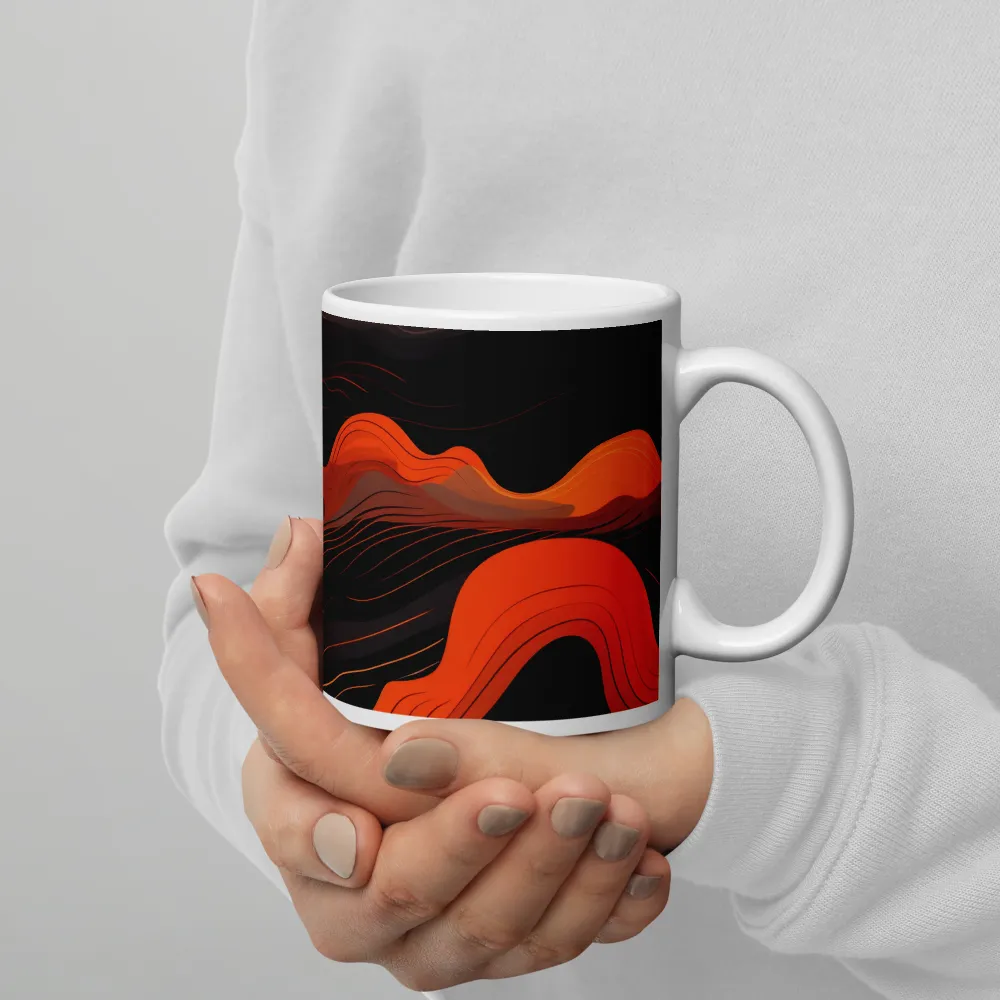 Dynamic Waves of Color | Mugs | Multiple Sizes & Colors