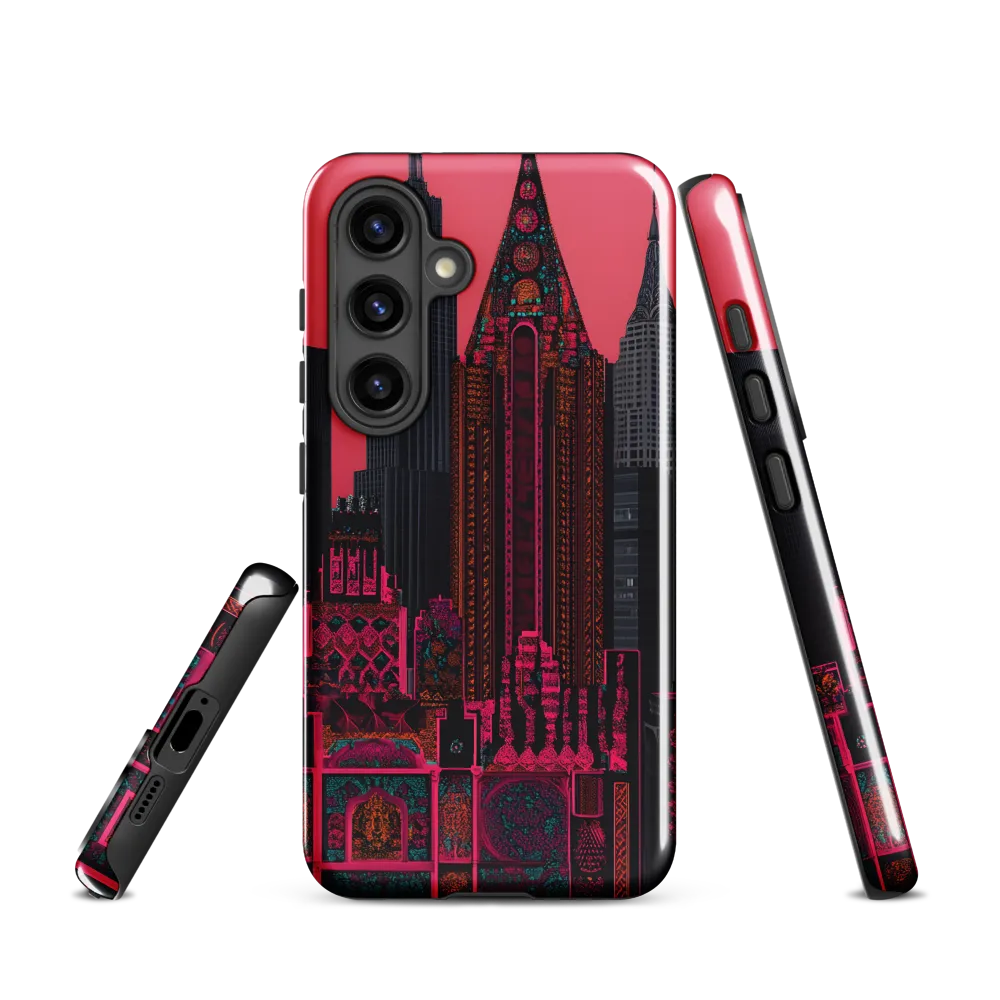 Urban Vibrance: A Digital Exploration of Skyscrapers