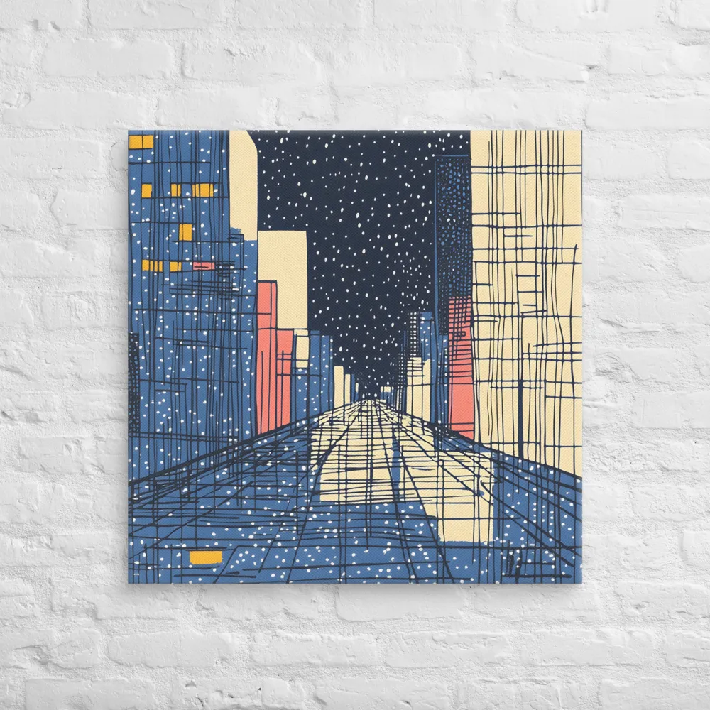 Urban Nights | Canvas | 30″×30″