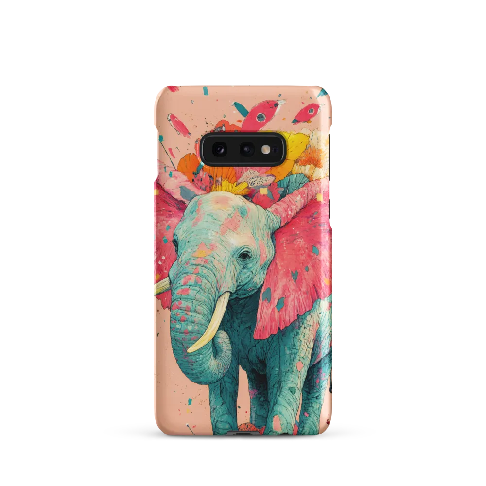 Whimsical Elegance: The Floral Elephant