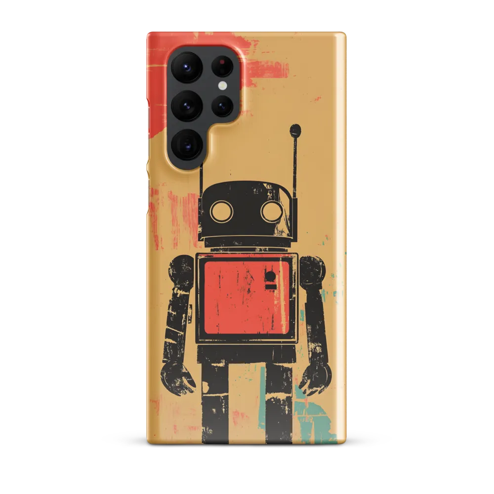 The Retro Robot | Phone Case |  S22 Ultra | Snap Case | Glossy
