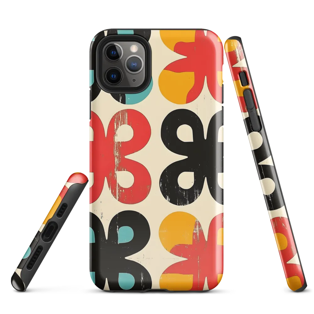 Geometric Playfulness | Phone Case |  11 Pro Max | Tough Case | Glossy