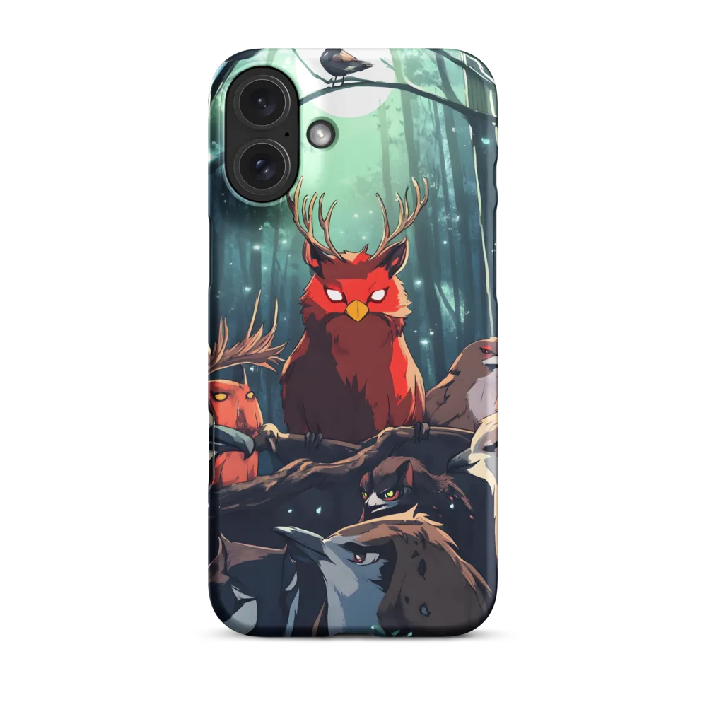Gathering in the Moonlit Forest