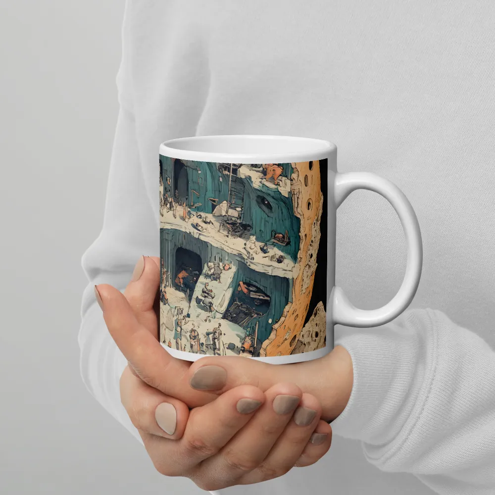 The Hollow Sphere: A Surreal Haven | Mugs | Multiple Sizes & Colors