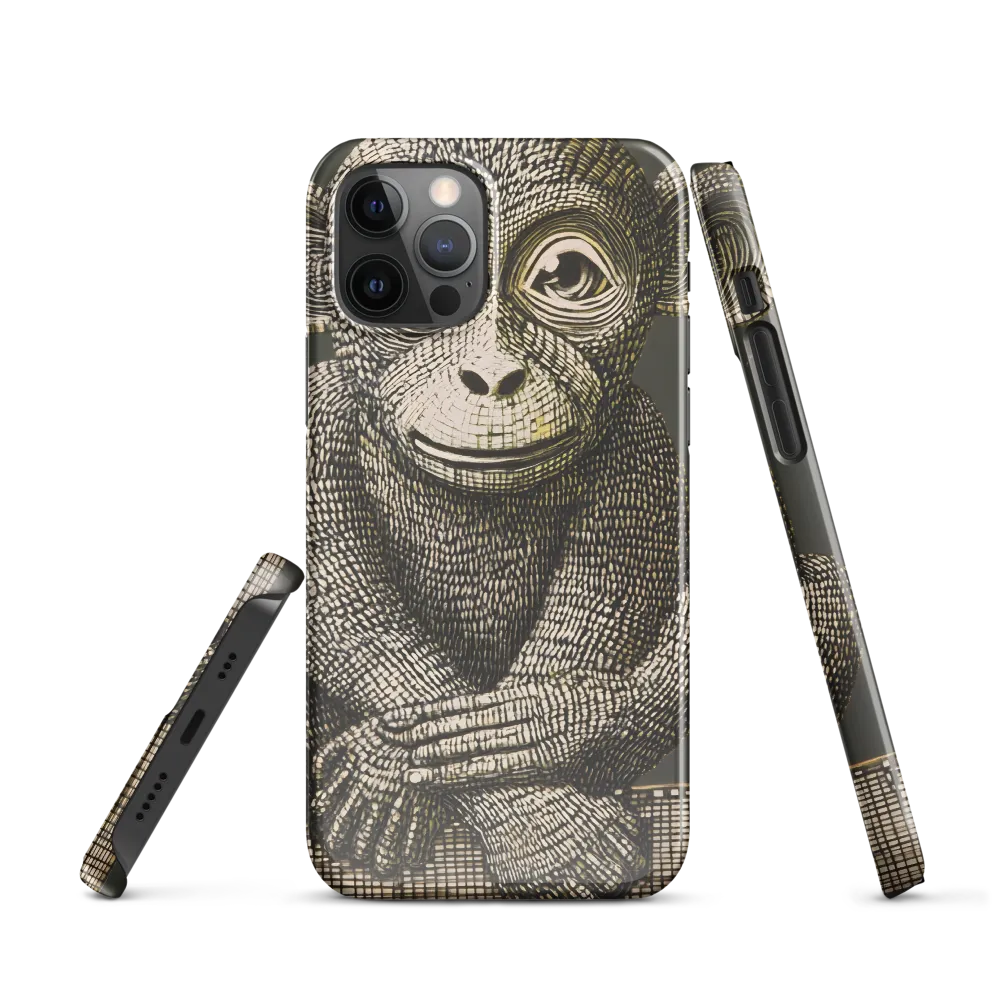 Intricate Primate Portrait