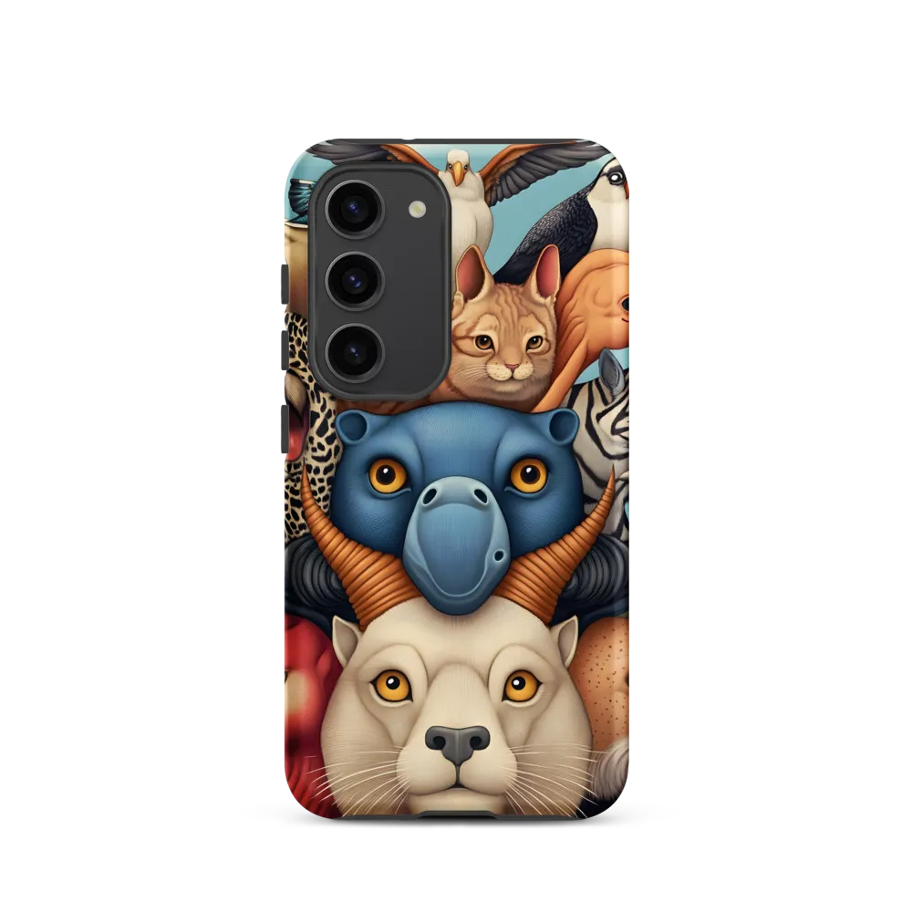 Harmonious Echoes of Wildlife | Phone Case |  S23 | Tough Case | Matte