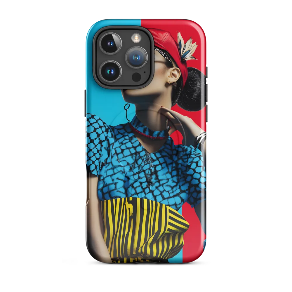 Confident Style: A Modern Fashion Statement | Phone Case |  16 Pro Max | MagSafe® Tough Case | Glossy