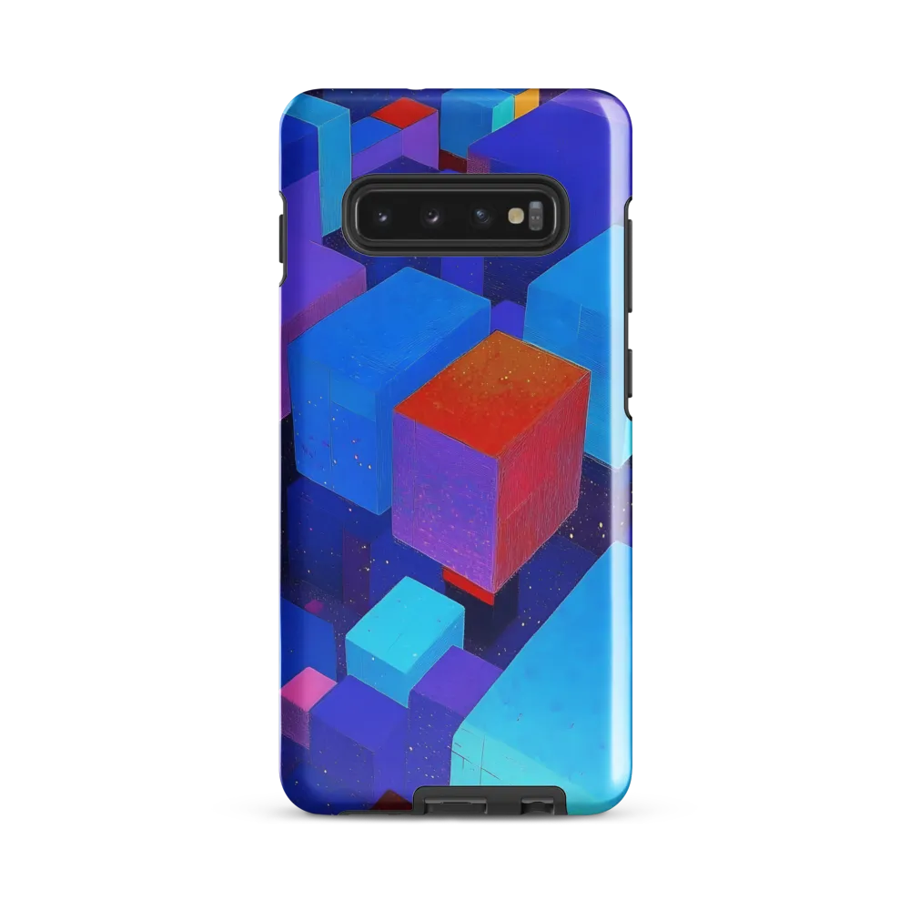 Geometric Dreamscape | Phone Case |  S10 Plus | Tough Case | Glossy