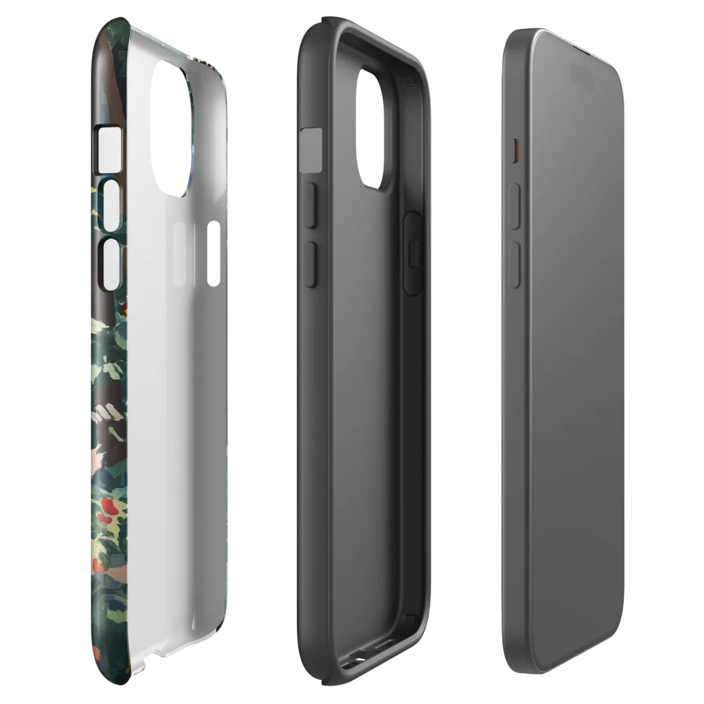 Flight of Light: A Serene Forest | Phone Case |  15 Plus | Tough Case | Glossy