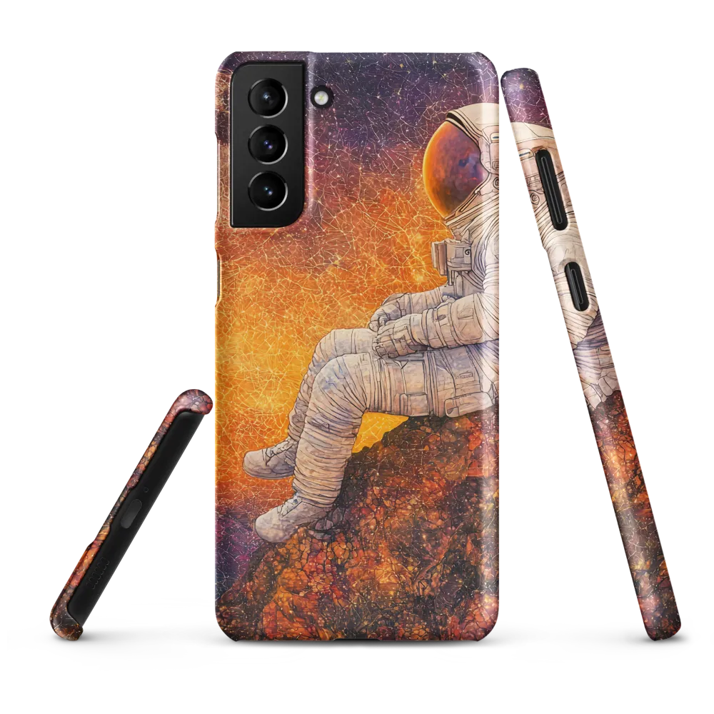 Cosmic Contemplation | Phone Case |  S21 Plus | Snap Case | Matte