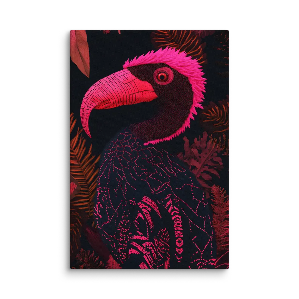 Tropical Echoes: A Modern Avian Portrait