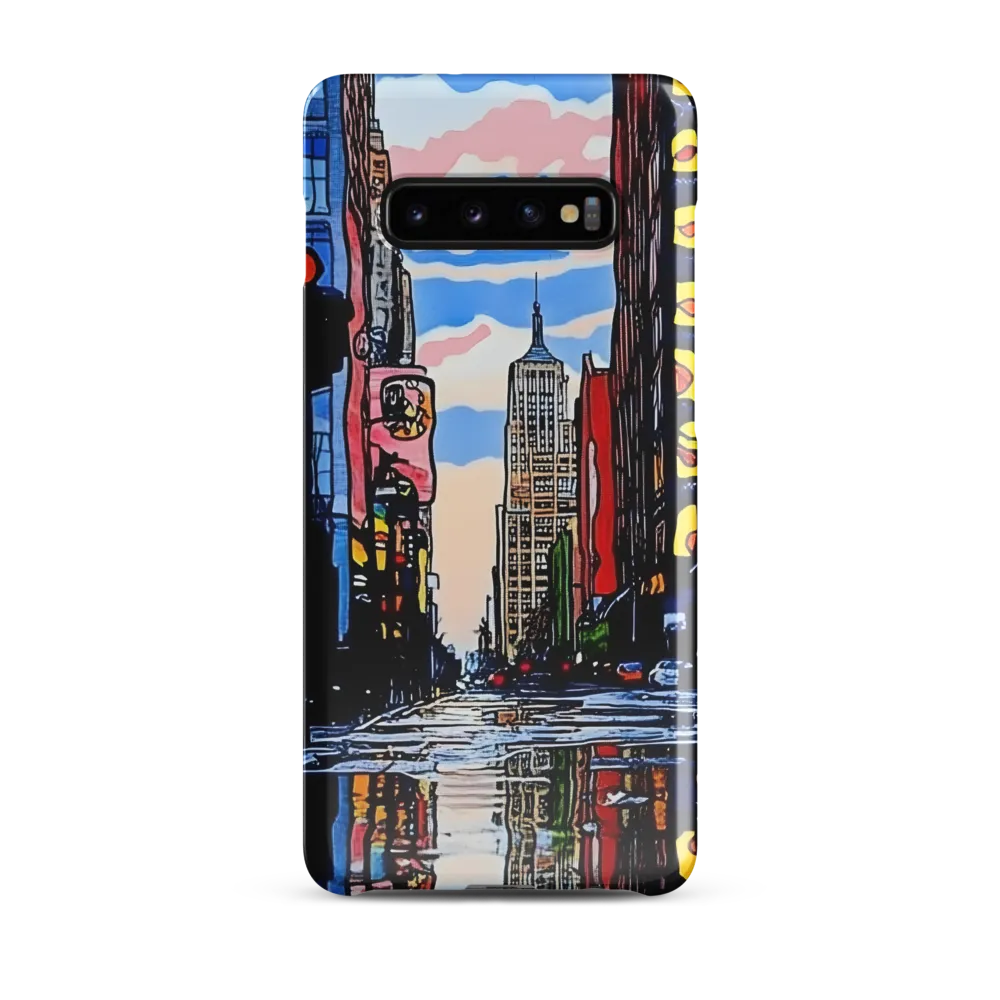 Reflections of a Vibrant City | Phone Case |  S10 Plus | Snap Case | Glossy