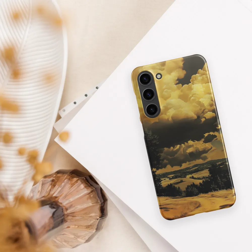 Golden Serenity in the Landscape