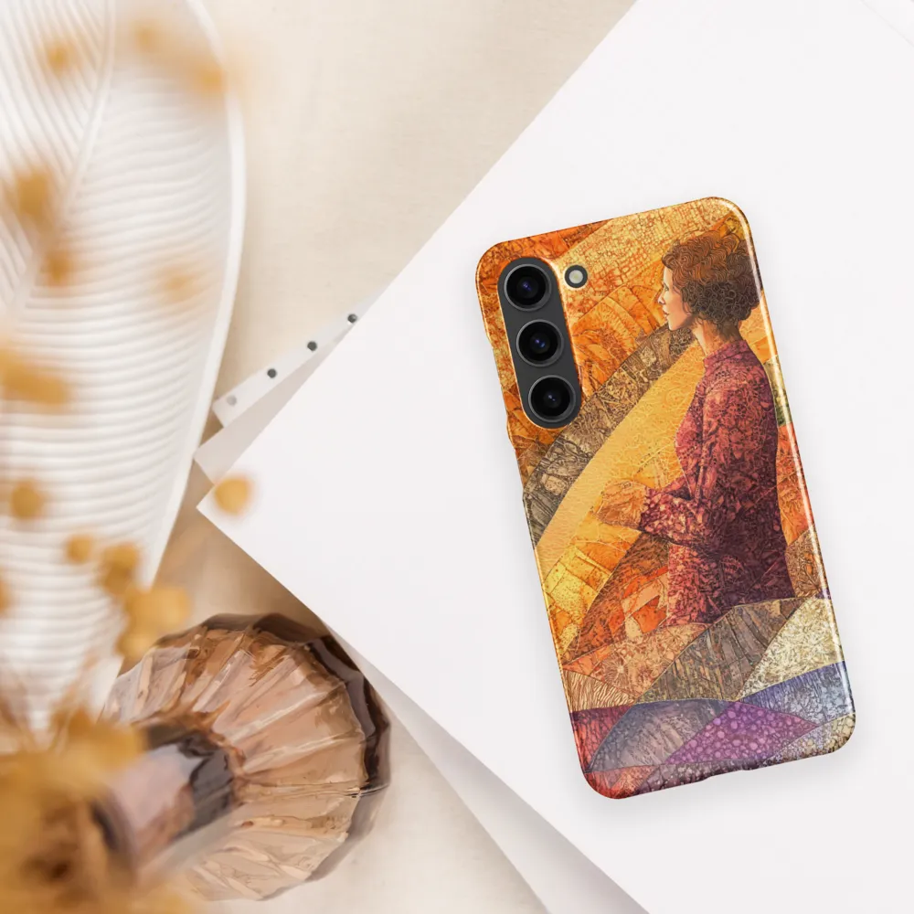 Whispers of Contemplation | Phone Case |  S23 Plus | Snap Case | Glossy