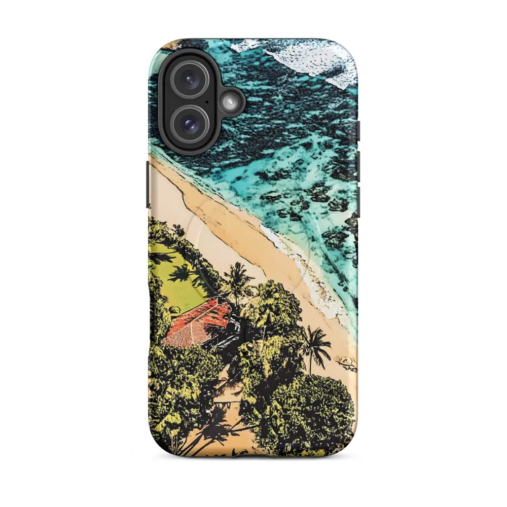 Aerial Serenity: Coastal Escape