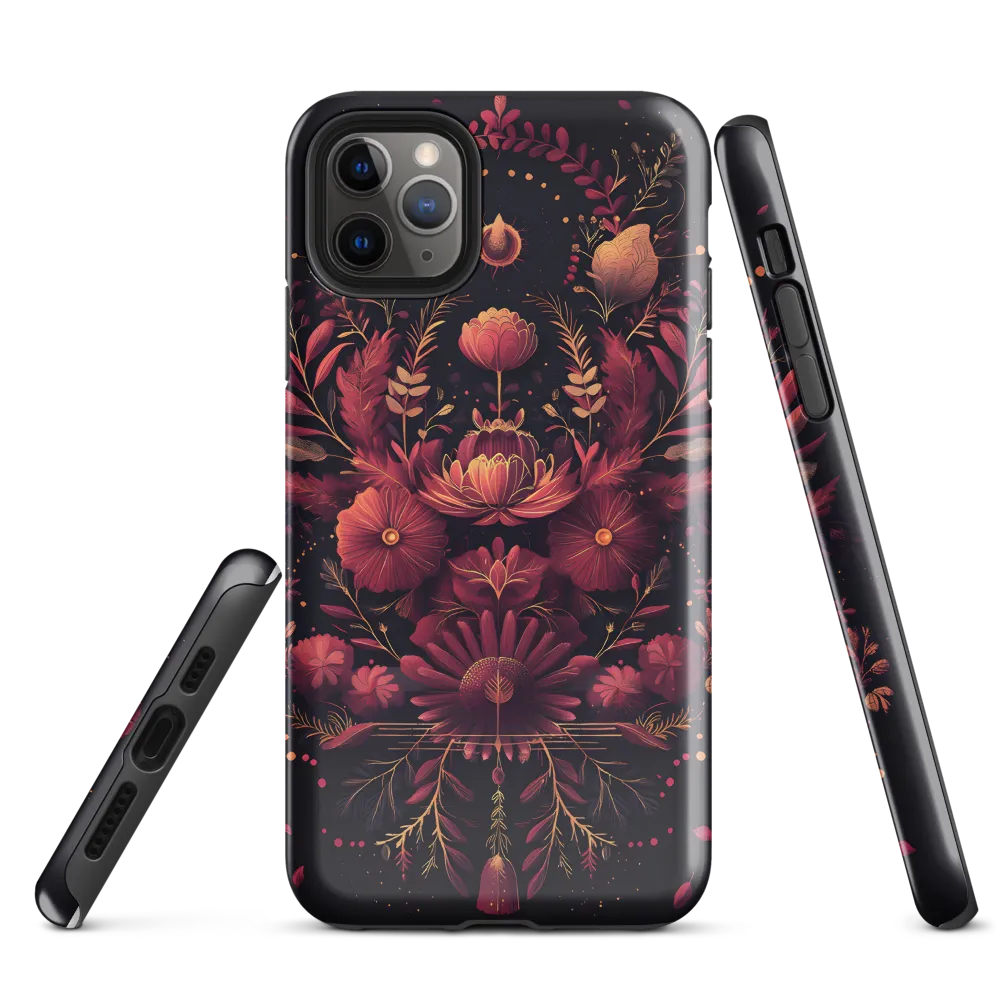 Elegance in Bloom | Phone Case |  11 Pro Max | Tough Case | Glossy