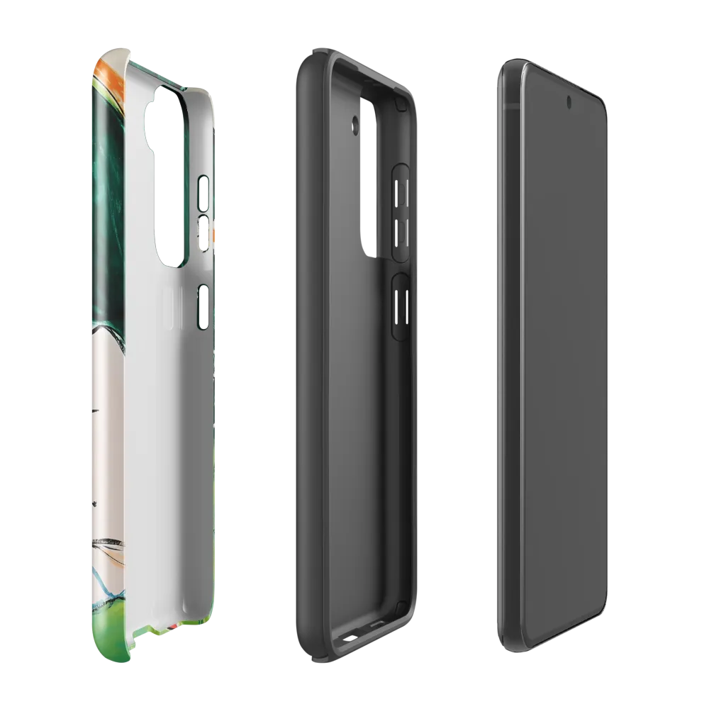 Silent Sorrow | Phone Case |  S21 FE | Tough Case | Glossy