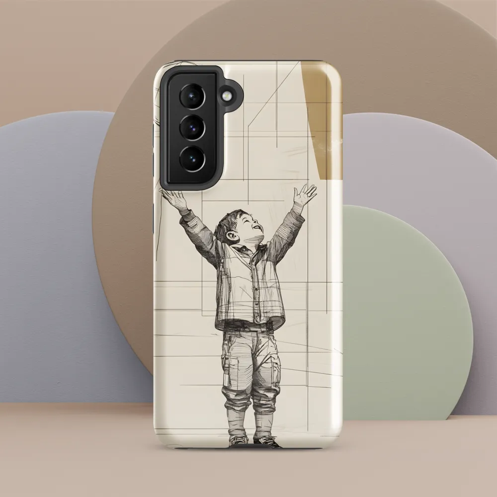 A Child's Dream | Phone Case |  S21 | Tough Case | Glossy