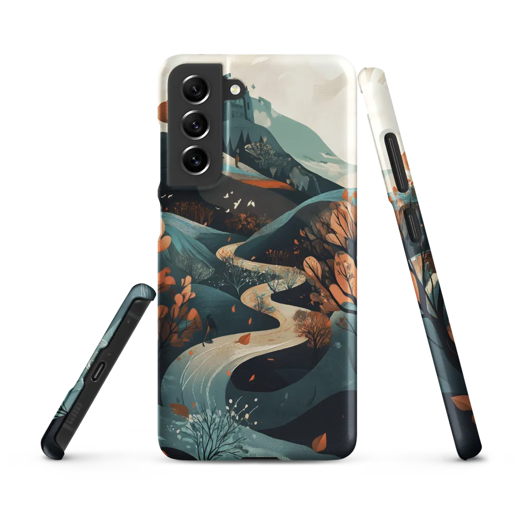 Whispers of Autumn: A Serene Journey | Phone Case |  S21 FE | Snap Case | Matte